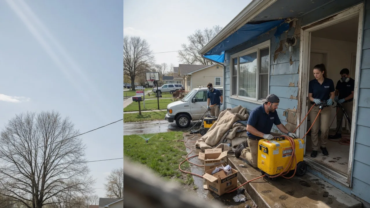 Basement Flood Cleanup in Eunice, MO near me